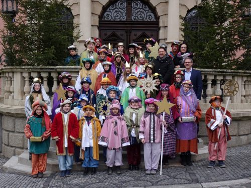 Empfang der Sternsinger im Rathaus