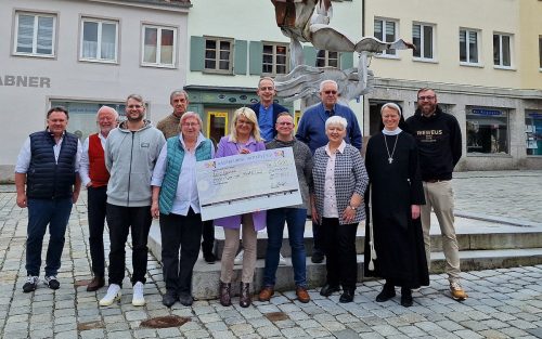 Lebende Krippe Kaufbeuren sammelt 5.000€ für den guten Zweck