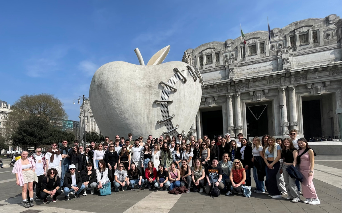 Gratifikationsfahrt nach Mailand für engagierte Schülerinnen und Schüler der FOSBOS Kaufbeuren