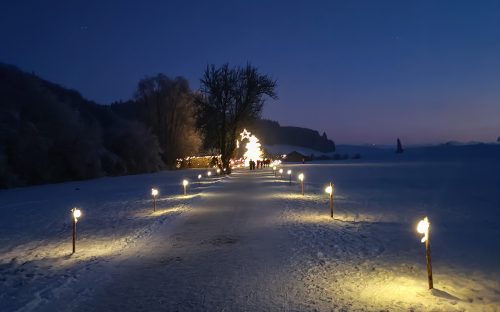Lichterweg Friesenried: ein Symbol für Zusammenhalt und Inklusion im Advent