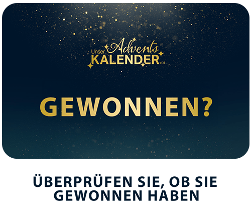 Unser Adventskalender e.V. | Gewinnerliste für den 01.12.25