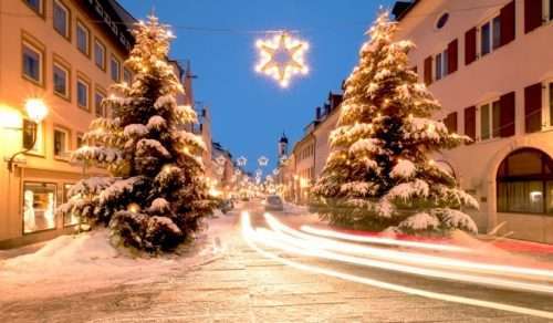 Festliche Stimmung in der Innenstadt – Stadt Kaufbeuren bittet um Baumspenden