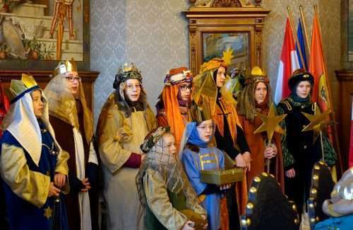 Empfang der Sternsinger im Kaufbeurer Rathaus
