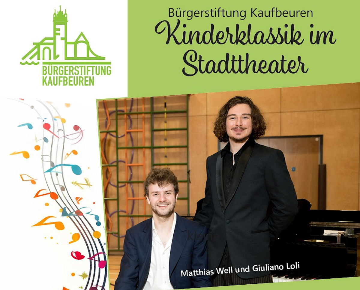 „Kinderklassik“-Mitmachkonzert am 04.10.25 im Stadttheater: Bürgerstiftung lädt zur musikalischen Weltreise ein
