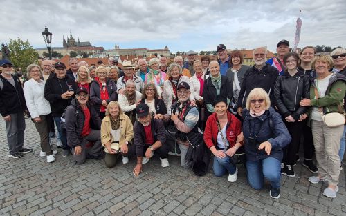 Kunstreiter unterwegs zwischen Bierkeller und Burgblick