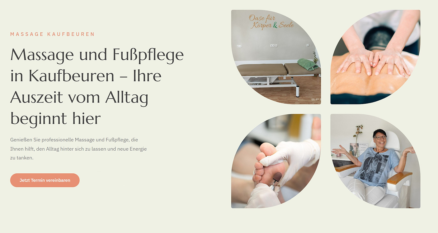 Pure Entspannung in der Oase für Körper und Seele: Fußpflege & Massage für nur 55 €