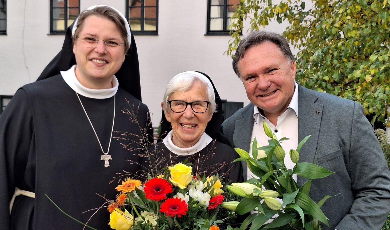 Ganzes Glück im Glauben gefunden
