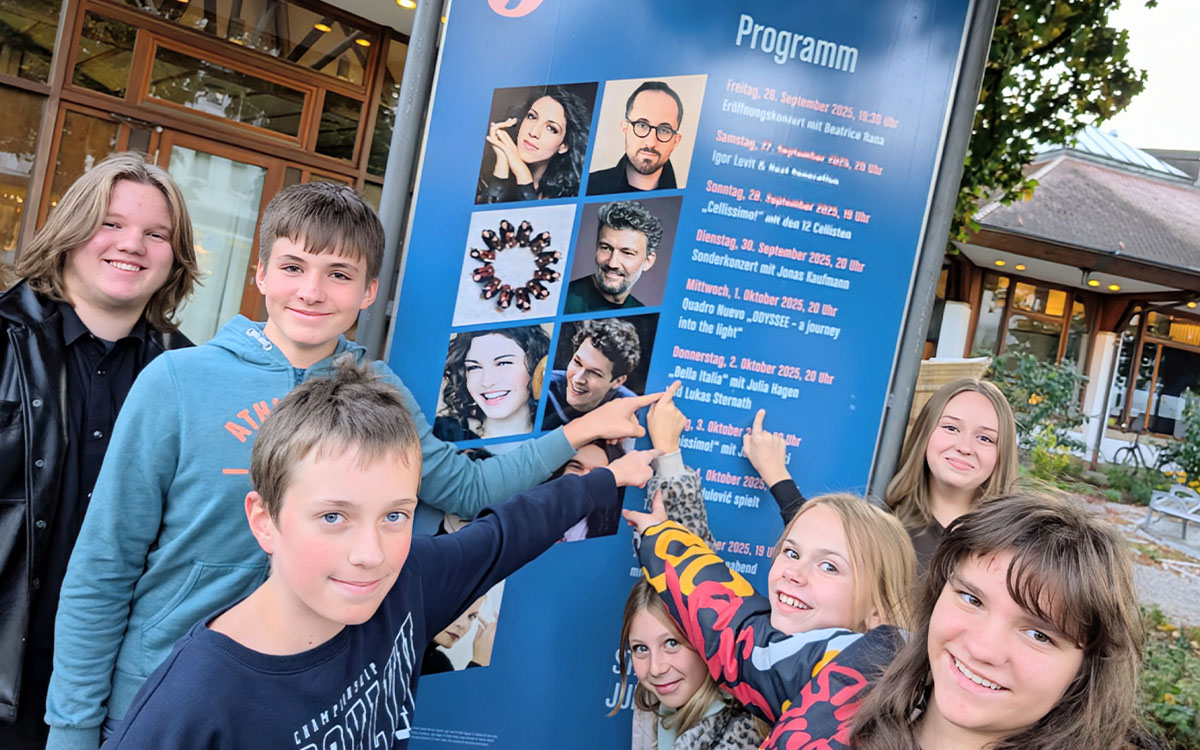 Live-Musik trifft junge Talente: Realschüler erleben Stars der Klassik