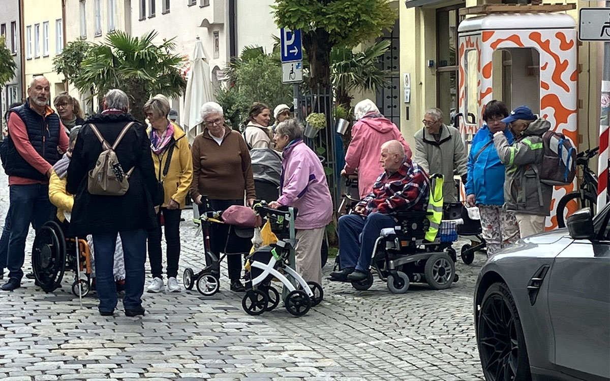 Wie barrierefrei ist Kaufbeuren? – Inklusiver Aktionstag zeigt Handlungsbedarf