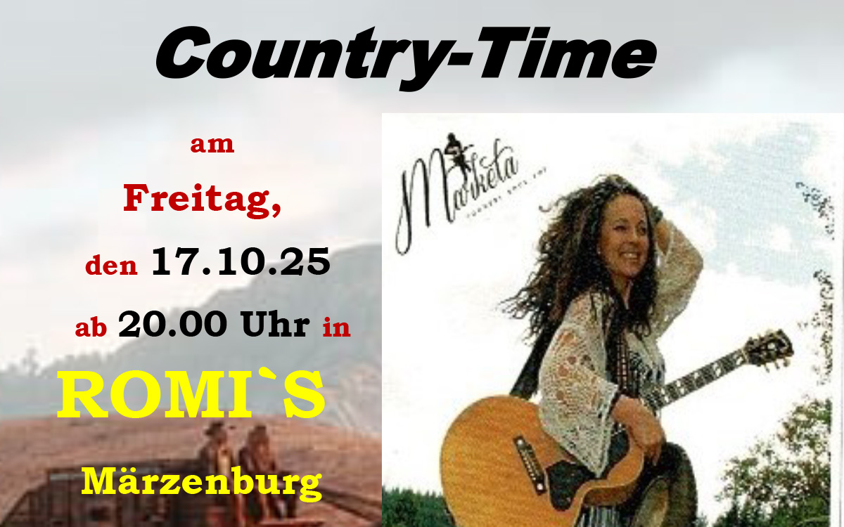 Country-Abend mit Livemusik in ROMI’s Märzenburg