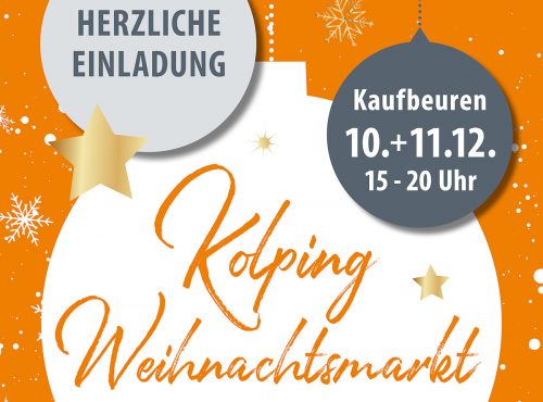 Weihnachtsstimmung mit Herz: Der Kolping Weihnachtsmarkt öffnet seine Tore am 10.12. und 11.12.25