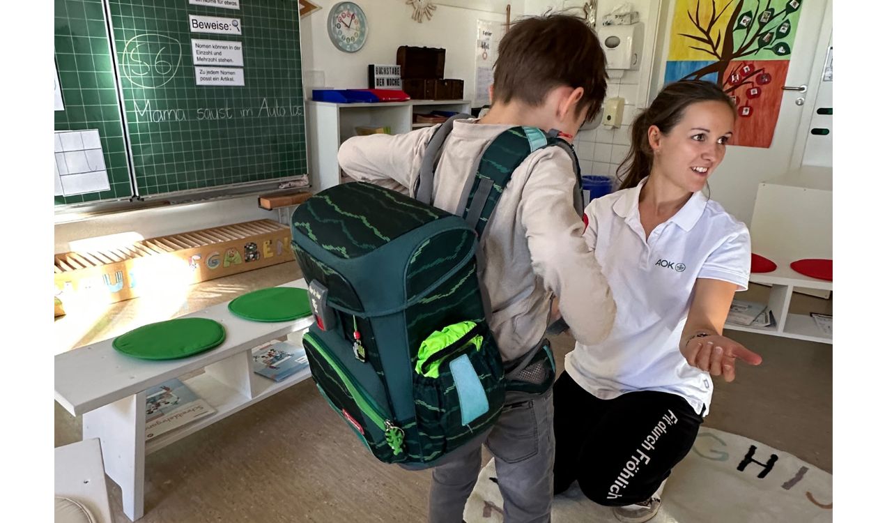 AOK fördert die Kindergesundheit in Grundschulen