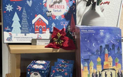Neues aus dem Weltladen: Süßer Start in den Advent – mit fairer Bio-Schokolade