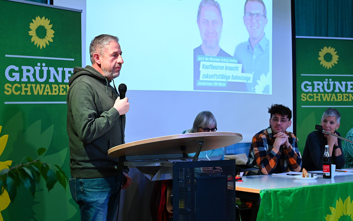 Grüne fordern Schienenoffensive für Schwaben – Fokus auf Kaufbeuren
