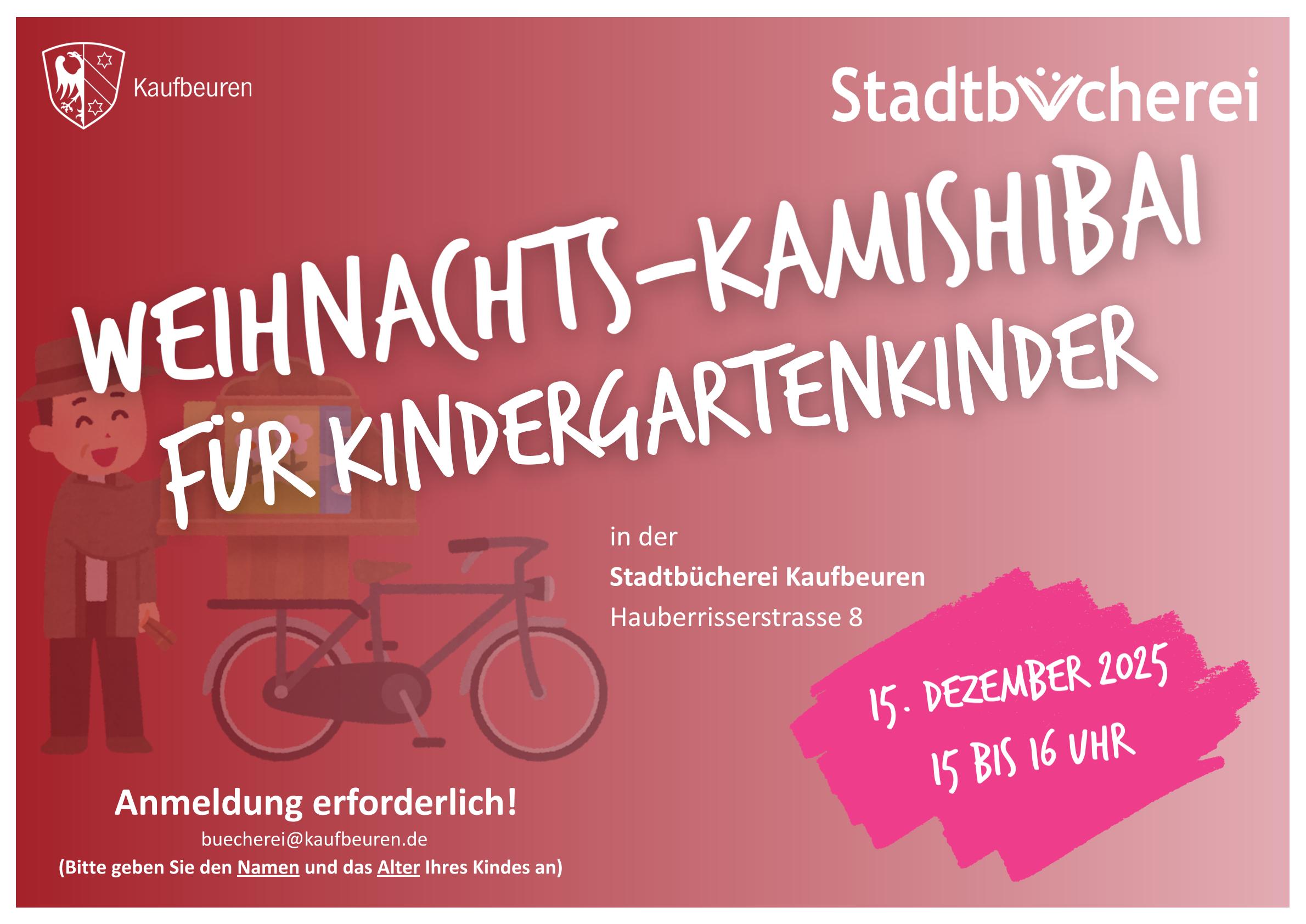 Weihnachtliches Kamishibai begeistert die Kleinsten in Kaufbeuren