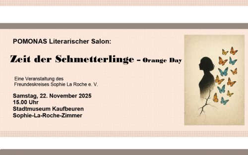 Der Literarische Salon POMONA thematisiert Gewalt an Frauen – Einladung ins Stadtmuseum