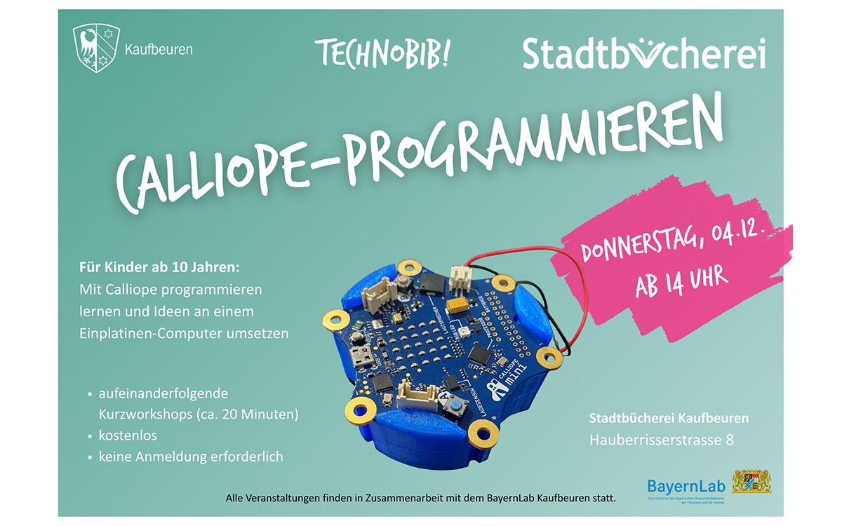 Programmieren lernen mit Spaß: Workshop für Kinder in der Stadtbücherei