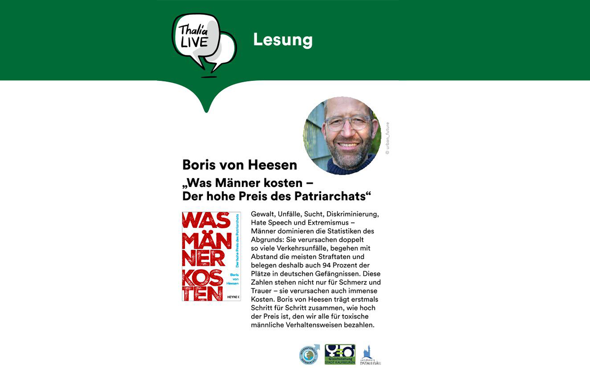 Was Männer kosten – Lesung mit Boris von Heesen in Kaufbeuren