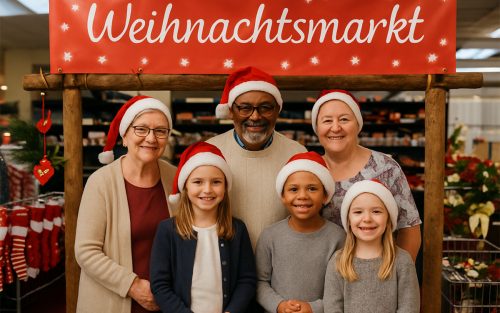 Nachhaltig einkaufen, Gutes tun: Weihnachtsmarkt im Family Store eröffnet