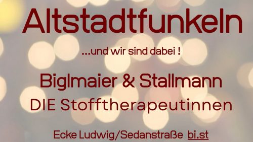 Individuelle Mode trifft auf Lichterglanz in Kaufbeuren. bi.st an beiden Tagen dabei