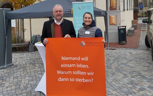 Würde bis zum letzten Moment: Hospizverein informiert beim Herbstmarkt in Obergünzburg