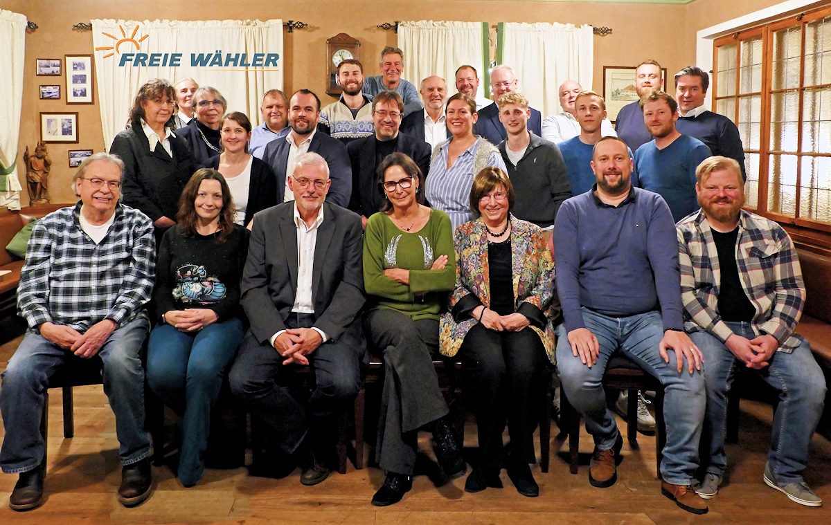 Freie Wähler Kaufbeuren nominieren Kandidaten und Kandidatinnen für die Stadtratswahl 2026