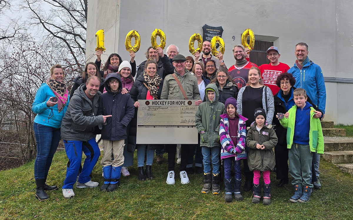 Hockey for Hope e. V. spendet 2025 knapp 20.000€ und überschreitet die 100.000€ Marke