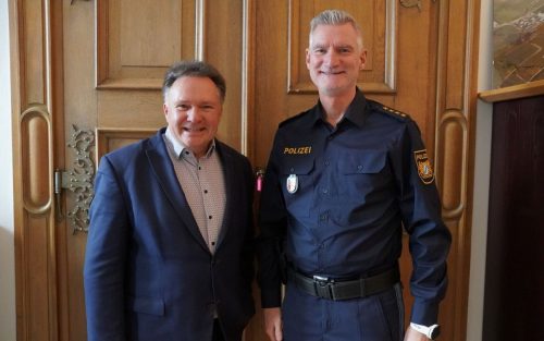 Neuer Vizepräsident des Polizeipräsidiums Schwaben Süd/West besucht Stadt Kaufbeuren