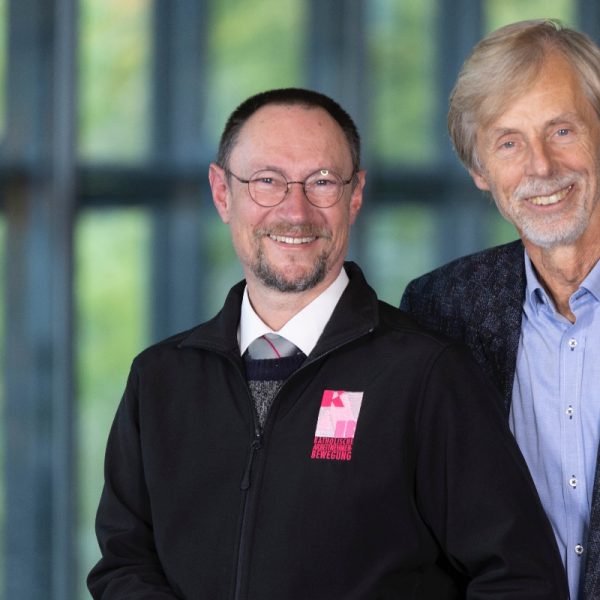 Versichertenvertreter Wolfgang Seidler (links) und Arbeitgebervertreter Robert Klauer (rechts). Foto: AOK Rohde