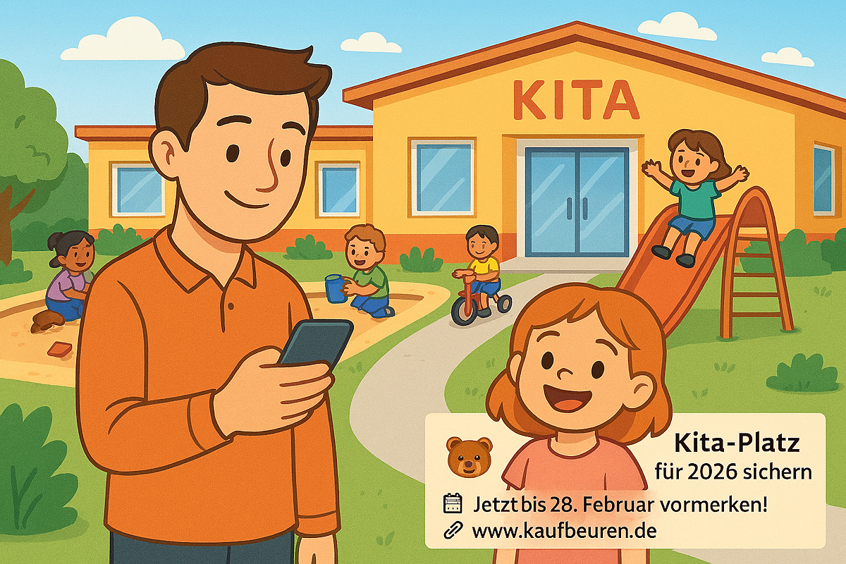 Jetzt vormerken: Kita-Plätze in Kaufbeuren für 2026 noch sichern