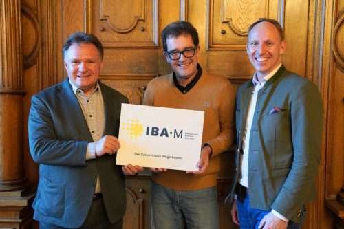 IBA-Geschäftsführer Prof. Dr. Oliver Weigel besucht Kaufbeuren