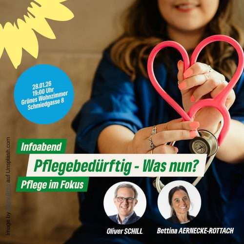 Pflege im Fokus: Bürgermeister Oliver Schill lädt zum Dialog über die Zukunft der Pflege in Kaufbeuren ein