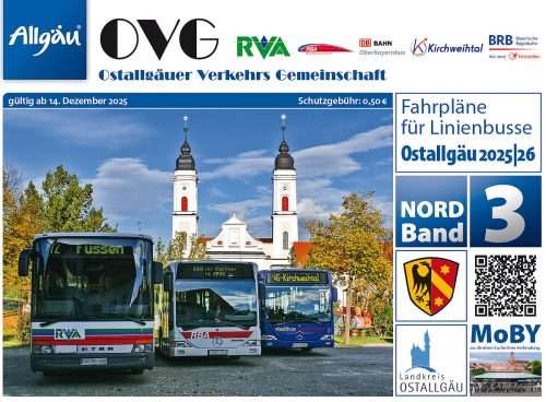Neue Fahrplanhefte für den Bus in Kaufbeuren und der Region