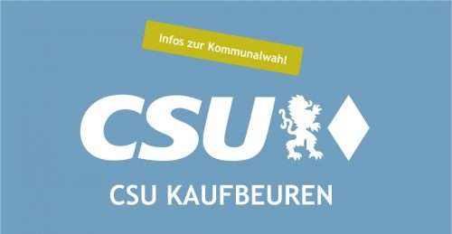 Infostände der CSU Kaufbeuren am 5.2. und am 7.2.2026 sowie auf der Bauplus