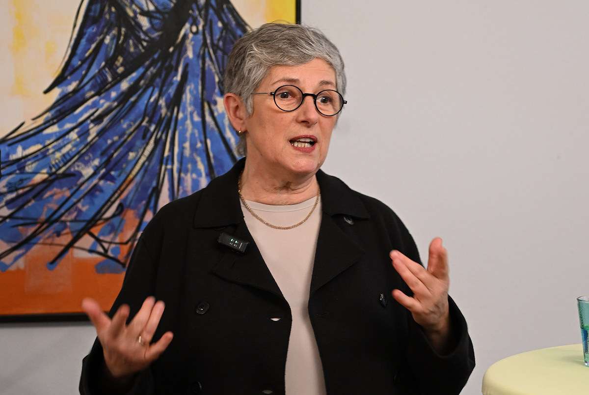 Zwischen Krapfen und Weltpolitik: Britta Haßelmann zu Gast im „Grünen Wohnzimmer“