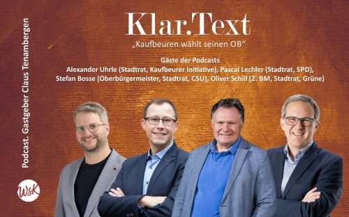 Podcast – Kaufbeuren wählt seinen OB: Claus Tenambergen im Gespräch mit allen OB-Kandidaten