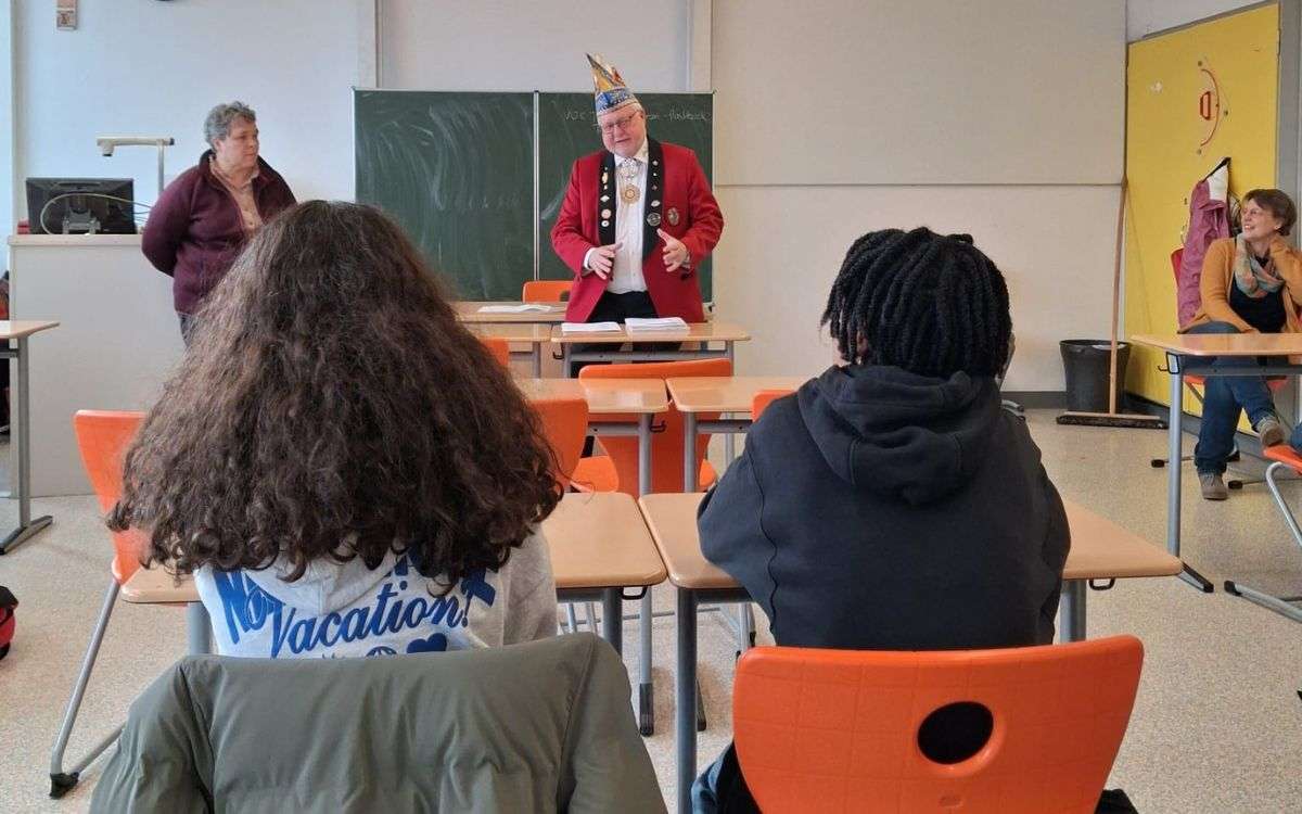 Eine völlig außergewöhnliche Schulstunde im JBG