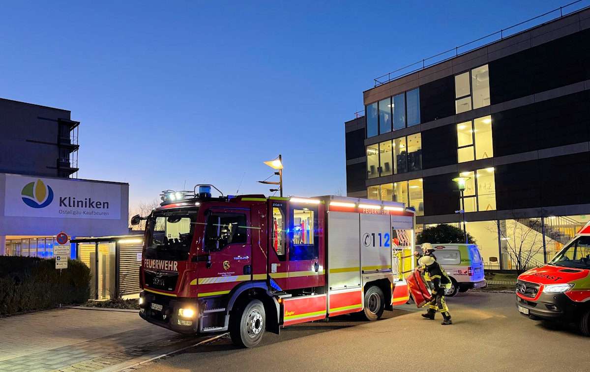 Feuerwehr Kaufbeuren: Brandmeldungen, technische Hilfe und medizinische Unterstützung beschäftigten die Einsatzkräfte