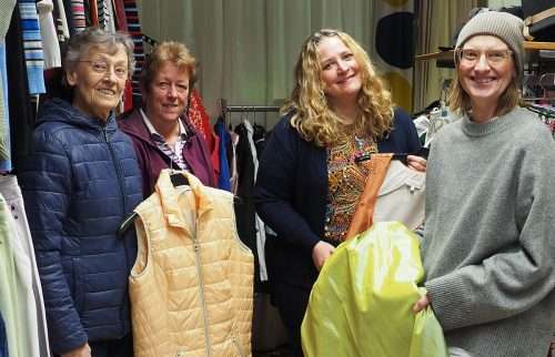 Einblick in die Kleiderläden des BRK-Kreisverbandes Ostallgäu