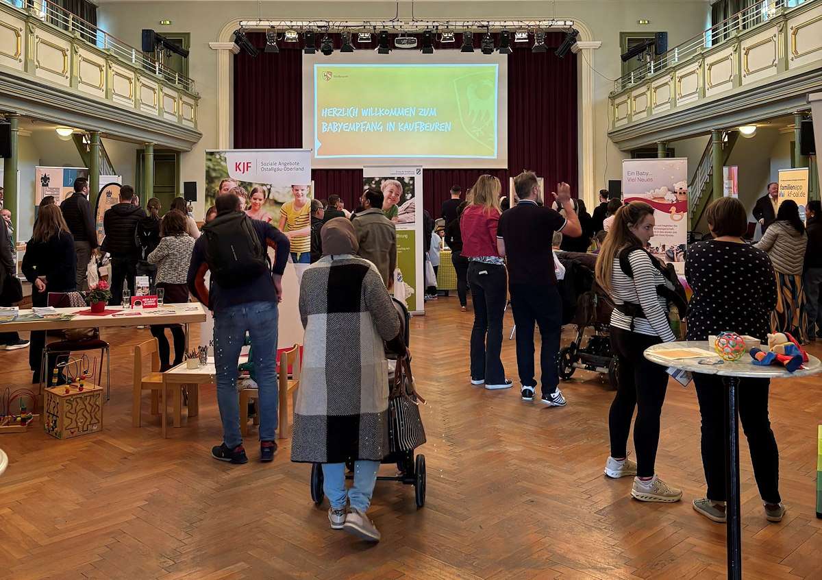 Erfolgreicher Kaufbeurer Babyempfang feiert 3. Geburtstag
