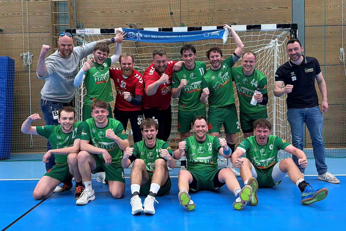 Wichtige Punkte in Herrsching – Kaufbeurer Handballer siegen am Ammersee