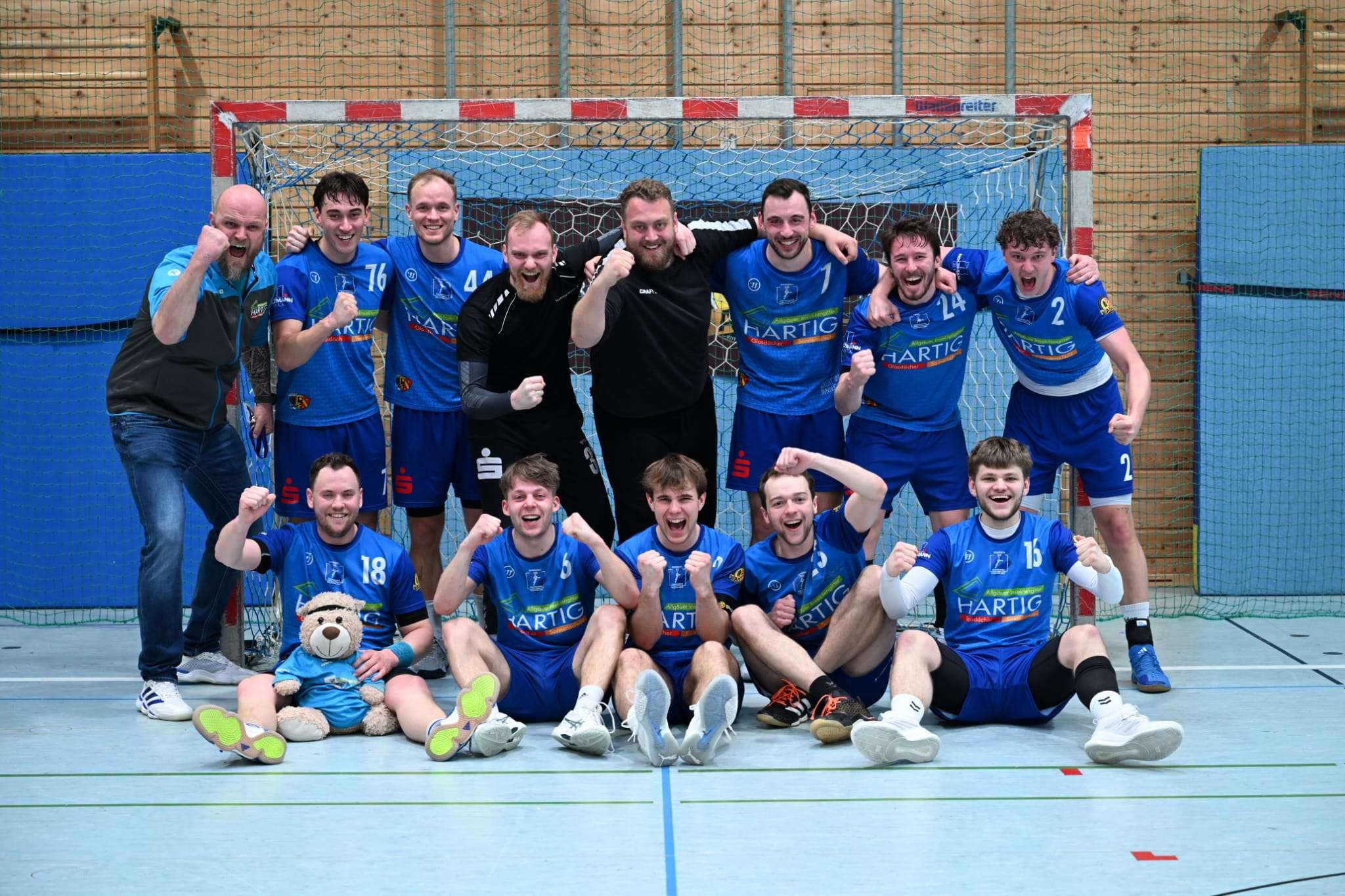 Big-Points im Abstiegskampf – Kaufbeurer Handballer ringen Gröbenzell nieder