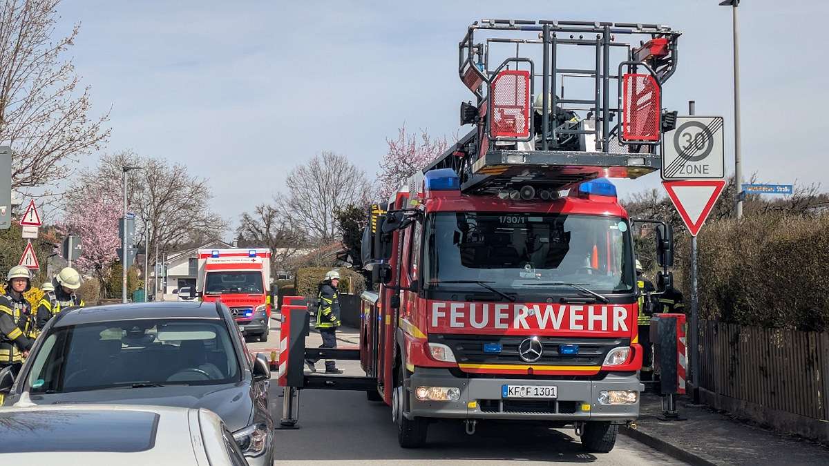 Rauchentwicklung in Mehrfamilienhaus: Feuerwehr Kaufbeuren verhindert Schlimmeres