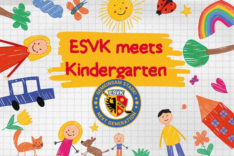 ESV Kaufbeuren bringt Kindergartenkinder aufs Eis
