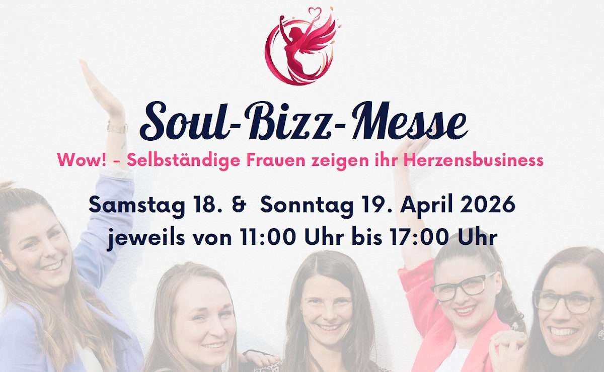 Frauen gestalten Räume: „Soul-Bizz-Messe“ bringt vielfältige Angebote ins Gablonzer Haus am 18. und 19. April 26