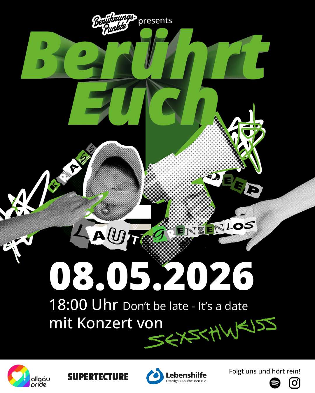 Berührt euch! Talk x Punk