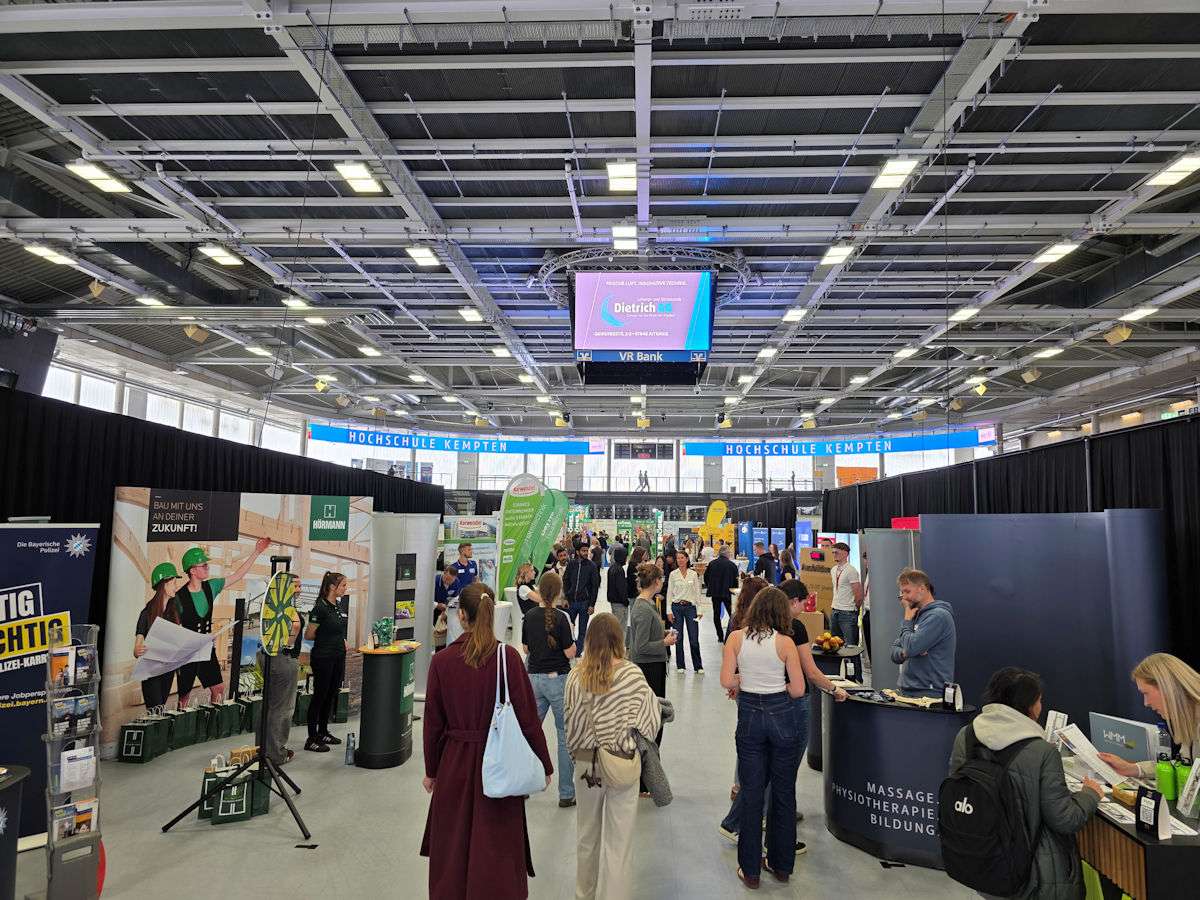 TOP! Über 3.000 Besucher bei der gelungenen Premiere: Das Allgäuer Jobfestival setzt ein starkes Zeichen für die Region