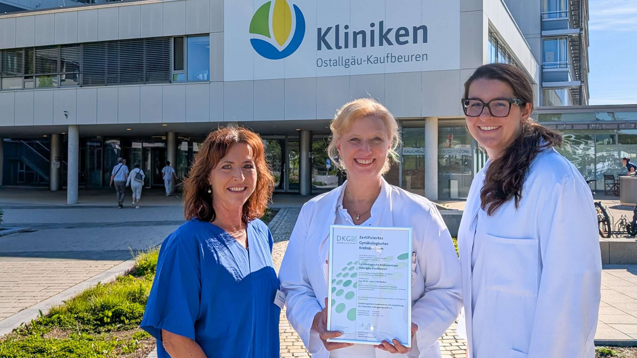 Geprüfte Qualität: Klinikum Kaufbeuren als Gynäkologisches Krebszentrum anerkannt