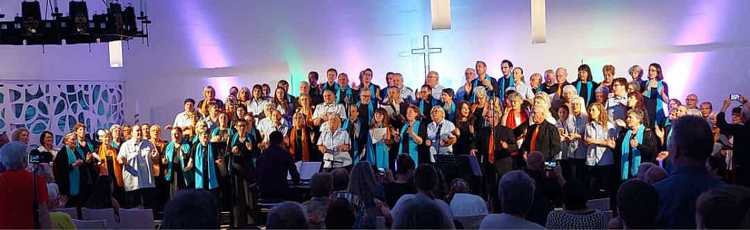 Vier Chöre, ein gemeinsamer Abschluss: Gospelfestival in der Christuskirche geht am 27. Juni in die sechste Runde