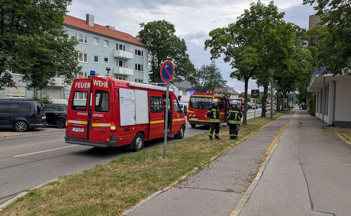 Brand in Wohnheim in Kaufbeuren: Feuerwehr verhindert Schlimmeres